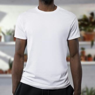Z7K8Sc Men's Classic Crew Neck T-Shirt — Soft Cotton Everyday Tee